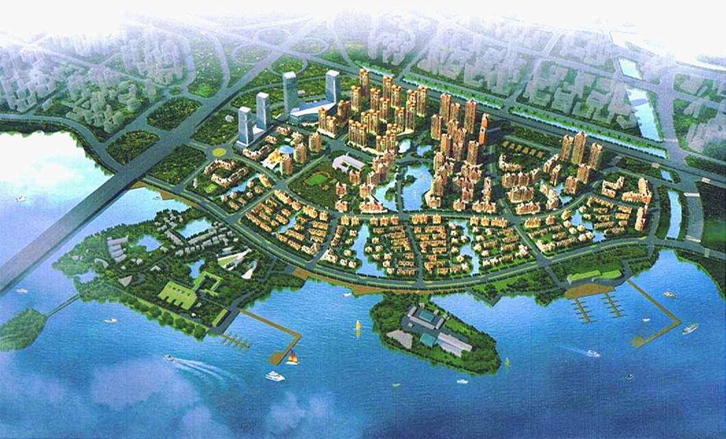 墨水湖南岸招商地產生態社區項目